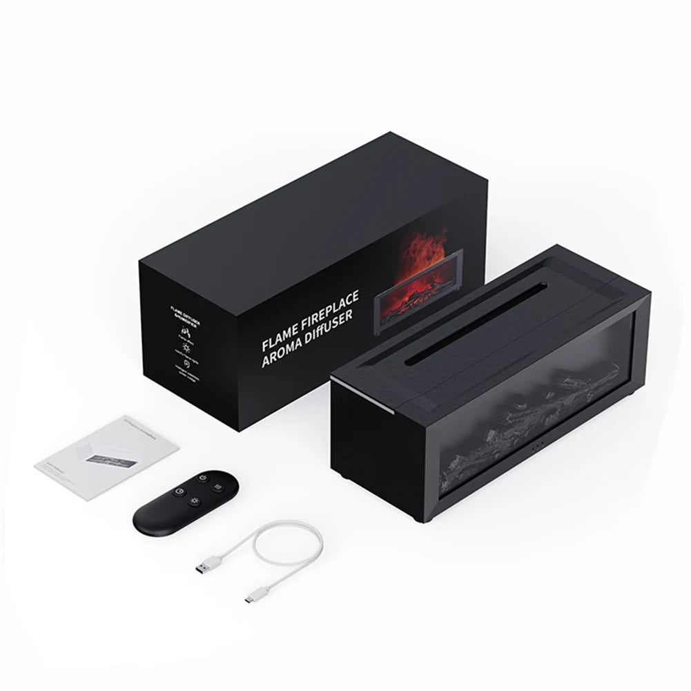 Flame Aroma Diffuser Humidifier