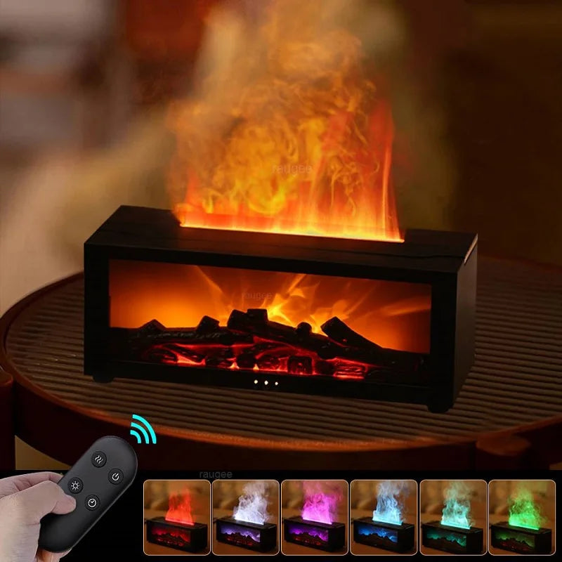 Flame Aroma Diffuser Humidifier