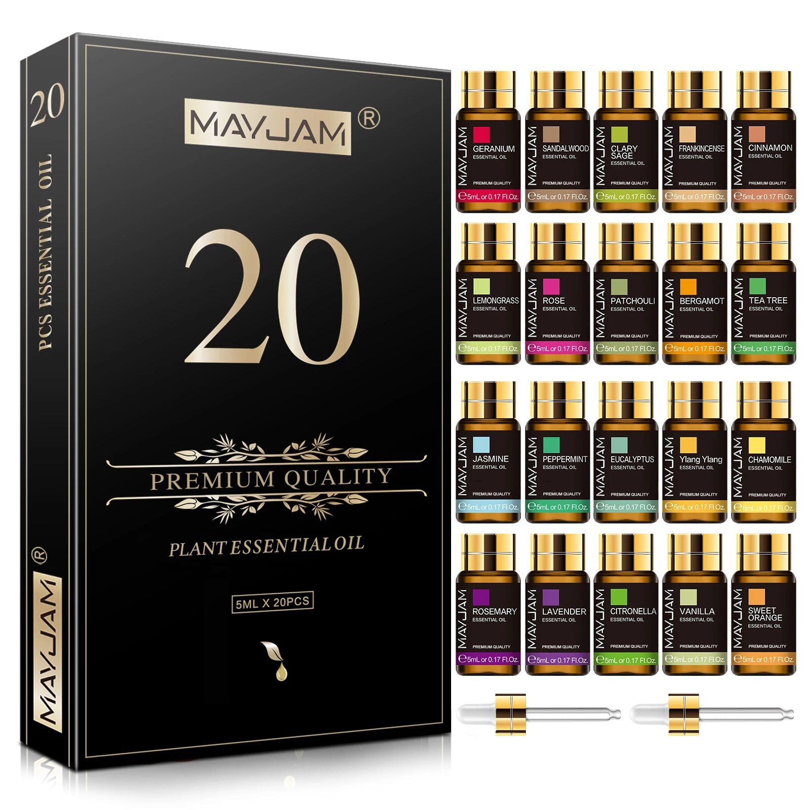 MAYJAM Essential Oils Starter Kit