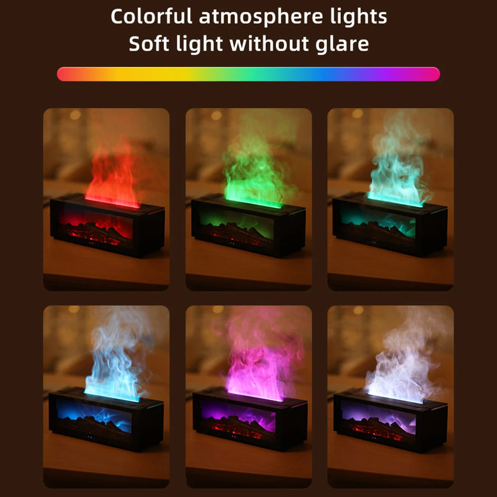 Flame Aroma Diffuser Humidifier